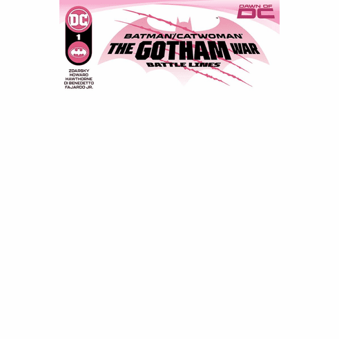 Batman / Catwoman: The Gotham War, Battle Lines # 1 (Blank Variant)