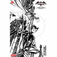 Batman / Catwoman: The Gotham War, Battle Lines # 1 (Incentive B&W Variant)