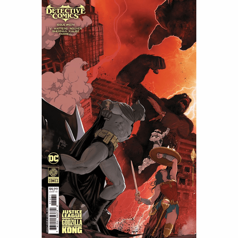 Batman Detective Comics # 1074 (Justice League Vs. Godzilla Vs. King Kong Connecting Variant)