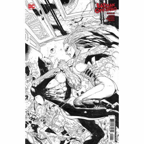 Batman Off-World # 2 (Incentive B&W Variant)