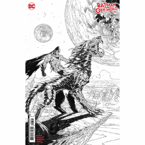 Batman: Off-World # 3 (Incentive B&W Variant)