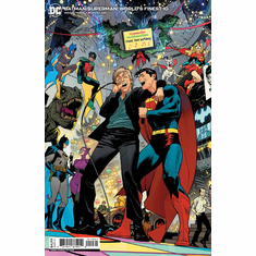 Batman / Superman: World's Finest # 10 (Paul McCartney Holiday Card Variant)