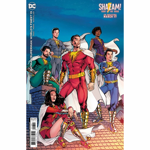 Batman / Superman: World's Finest # 13 (Shazam Fury Of The Gods Variant)