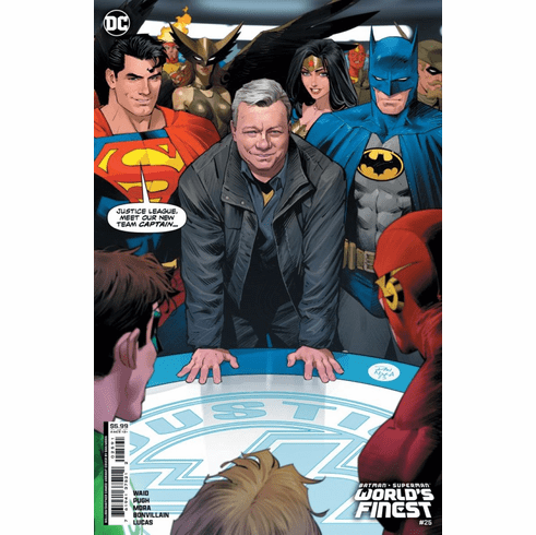 Batman / Superman: World's Finest # 25 (William Shatner Variant)