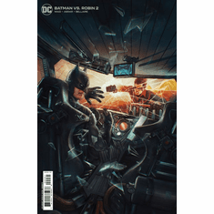 Batman Vs. Robin # 2 (Incentive Battle Speed Variant)
