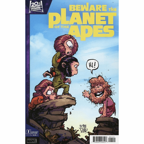 Beware The Planet Of The Apes # 1 (Young Variant)