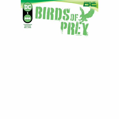 Birds Of Prey # 1 (Blank Variant)
