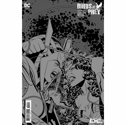 Birds Of Prey # 4 (Incentive Grayscale Variant)