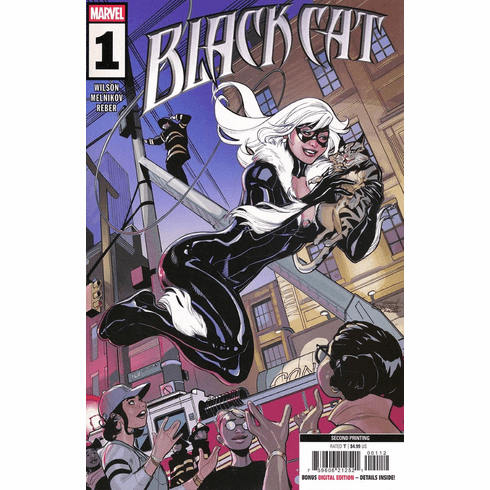 Black Cat # 1 (2nd Print)