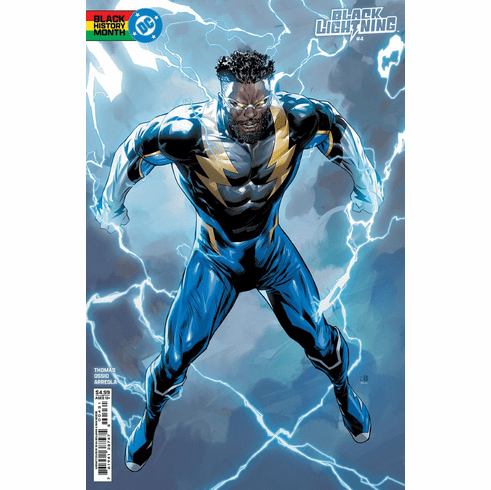Black Lightning # 4 (Black History Month Variant)
