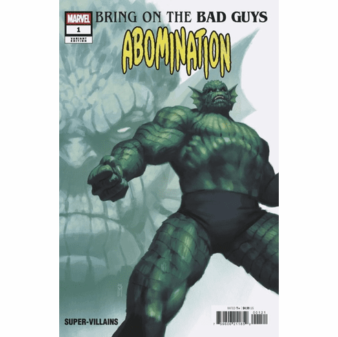Bring On The Bad Guys: Abomination # 1 (Super-Villains Variant)