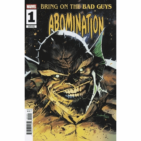 Bring On The Bad Guys: Abomination # 1 (Variant)