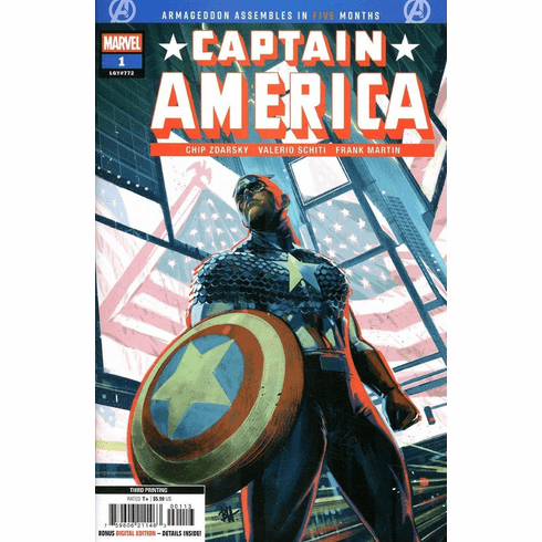 Captain America # 1 (3rd Print)