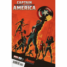 Captain America # 1 (Avengers 60th Anniversary Variant)