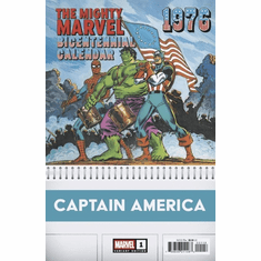 Captain America # 1 (Bicentennial Calendar Hidden Gem Variant)