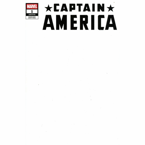 Captain America # 1 (Blank Variant)