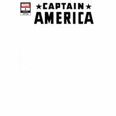 Captain America # 1 (Blank Variant)