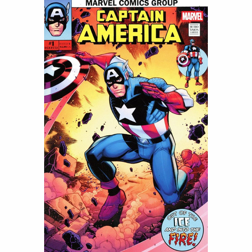 Captain America # 1 (Retro Vision Variant)