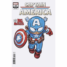 Captain America # 10 (Big Marvels Variant)