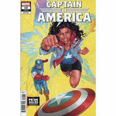Captain America # 10 (Pride Allies Variant)