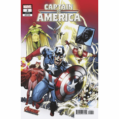 Captain America # 2 (Avengers 60th Anniversary Variant)