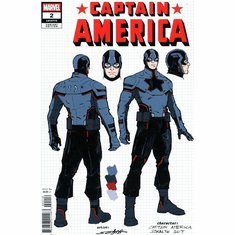 Captain America # 2 (Incentive Design Variant)