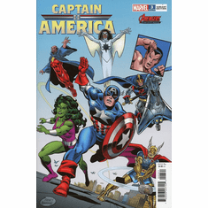 Captain America # 3 (Avengers 60th Anniversary Homage Variant)