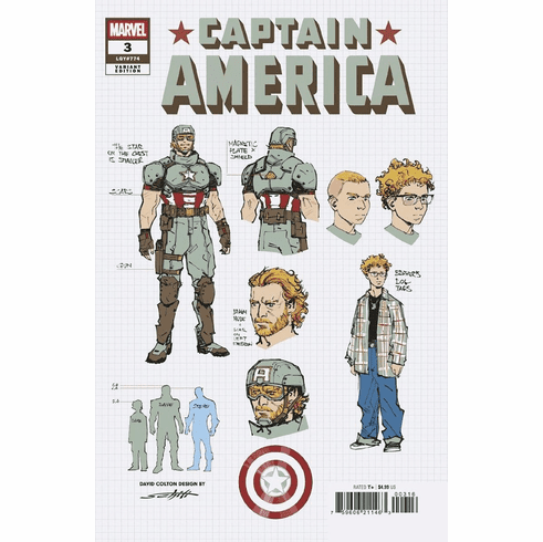 Captain America # 3 (Incentive Design Variant)