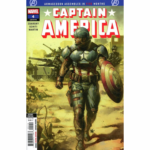 Captain America # 4 (2nd Print)