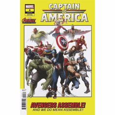 Captain America # 4 (Avengers 60th Anniversary Variant)