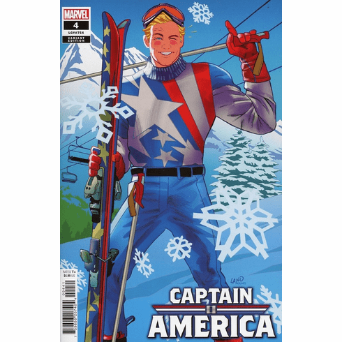 Captain America # 4 (Ski Chalet Variant)