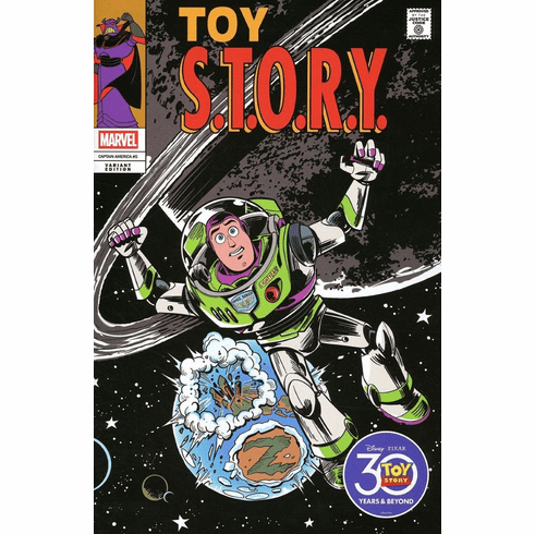 Captain America # 5 (Disney / Pixar Toy Story 30 Years Variant)
