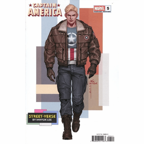 Captain America # 5 (Street-Verse Variant)