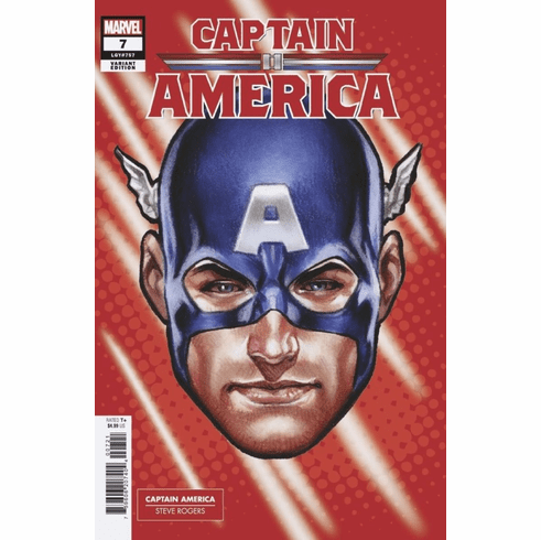 Captain America # 7 (Headshot Variant)