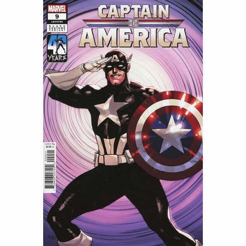 Captain America # 9 (Black Costume Variant)