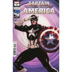 Captain America # 9 (Black Costume Variant)