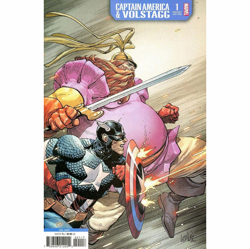 Captain America & Volstagg # 1 (Incentive Variant)