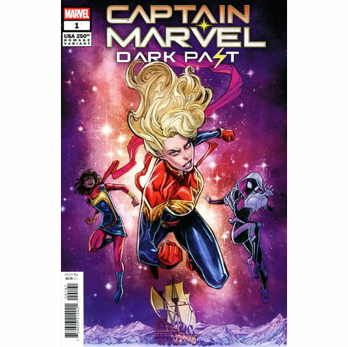 Captain Marvel: Dark Past # 1 (U.S.A. 250 Homage Variant)