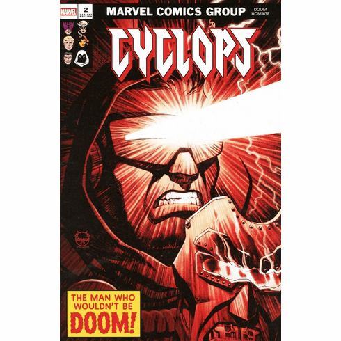 Cyclops # 2 (Doom Homage Variant)