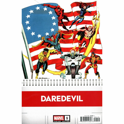 Daredevil # 1 (Incentive Bicentennial Calendar Hidden Gem Variant)