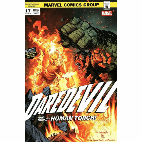 Daredevil # 17 (Fantastic Four Homage Variant)