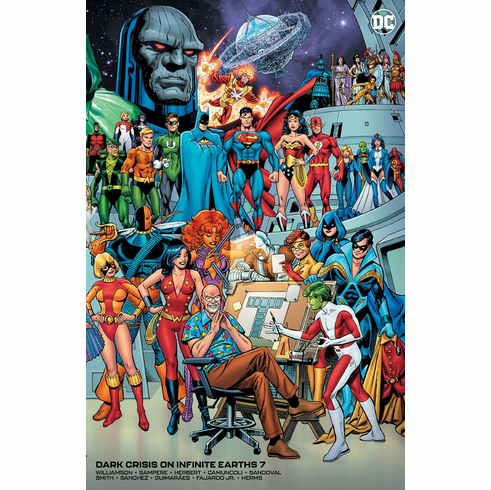 Dark Crisis On Infinite Earth's # 7 (Wraparound George Prez Tribute Variant)