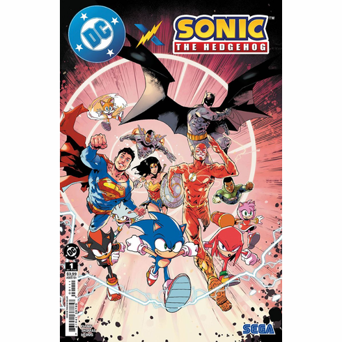 DC x Sonic The Hedgehog # 1