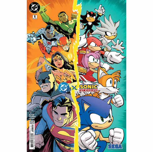DC x Sonic The Hedgehog # 1 (Variant)