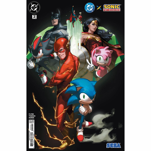 DC x Sonic The Hedgehog # 2 (Variant)