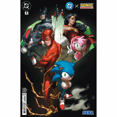 DC x Sonic The Hedgehog # 2 (Variant)