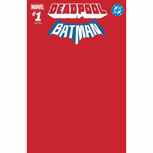 Deadpool / Batman # 1 (Blank Variant)
