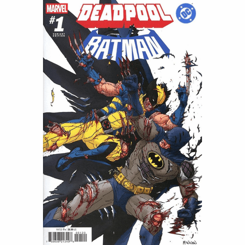 Deadpool / Batman # 1 (Incentive Wolverine & Batman Variant)