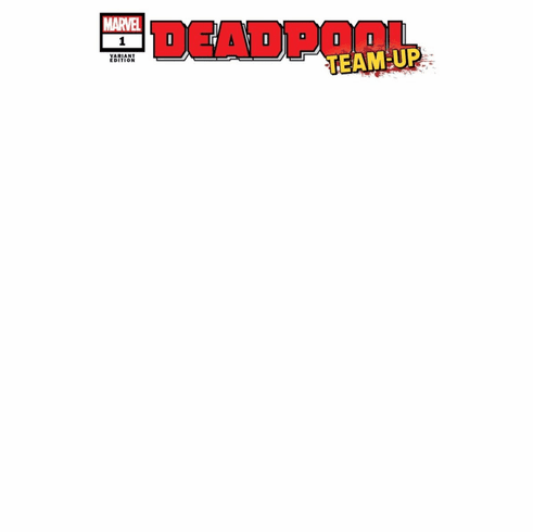 Deadpool Team-Up # 1 (Blank Variant)