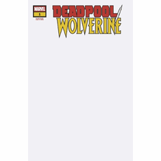Deadpool / Wolverine # 1 (Blank Variant)